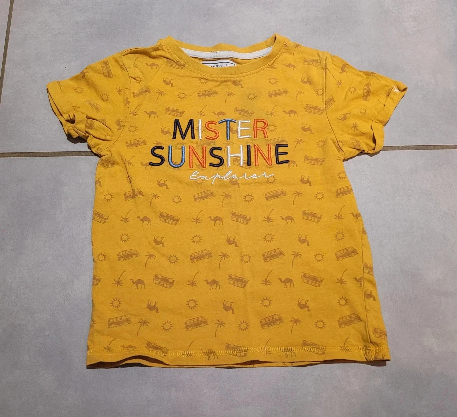 T-shirt MC 4 ans